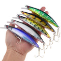 WEIHE Quality Minnow Fishing Lures 130mm/23g Sinking Crankbaits Isca Artificial 4# Hooks Hard Wobbler Pesca Tackle Winter