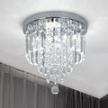 German Warehouse Contemporary LED Ceiling Lamp with Crystal Simple Indoor Illumination