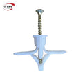 YIFANG YF-PWA2020 Plastic PE/Nylon TiCN Coated High Load Capacity ISO Standard Aircraft Expansion Tube/Expansion Plug Gypsum