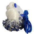 AlotFish 8ft 3/8" 0.75lb/ft 0.26 Thickness Double Knot Cast Fishing Net Vinylon Monofilament