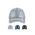 Landfond Custom Denim Cap Snapback Sports Caps Ripped Baseball Jeans Caps Custom Logo Unisex Adults Solid Fashion Hat Headwear