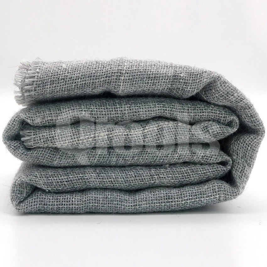 Ready Stock Premium Tufting Cloth Germany Standard Gray Tufting Fabric Monk Cloth Cotton Polyester Cloth