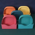 Modern Plastic Hotel Serving Food Small Dishes Unbreakable Kitchen Wheat Straw Fiber Dinner Plates Set for Home