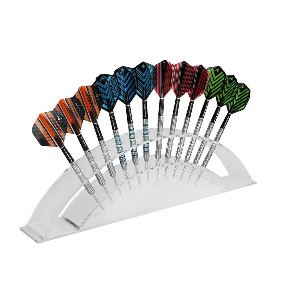 Manufacturer Factory Supplier High Quality 12 Darts Acrylic Dart Display Stand