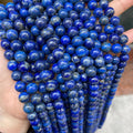 Wholesale  Round Lapis Gemstone 4mm  6mm 8mm 10mm  Lazuli Gemstone Natural Lapis Loose Stone Beads