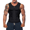 Wholesale Neoprene Tank Top Shape Wear Slimming Zipper Waist Trainer Sport Men Sweat Sauna Vest