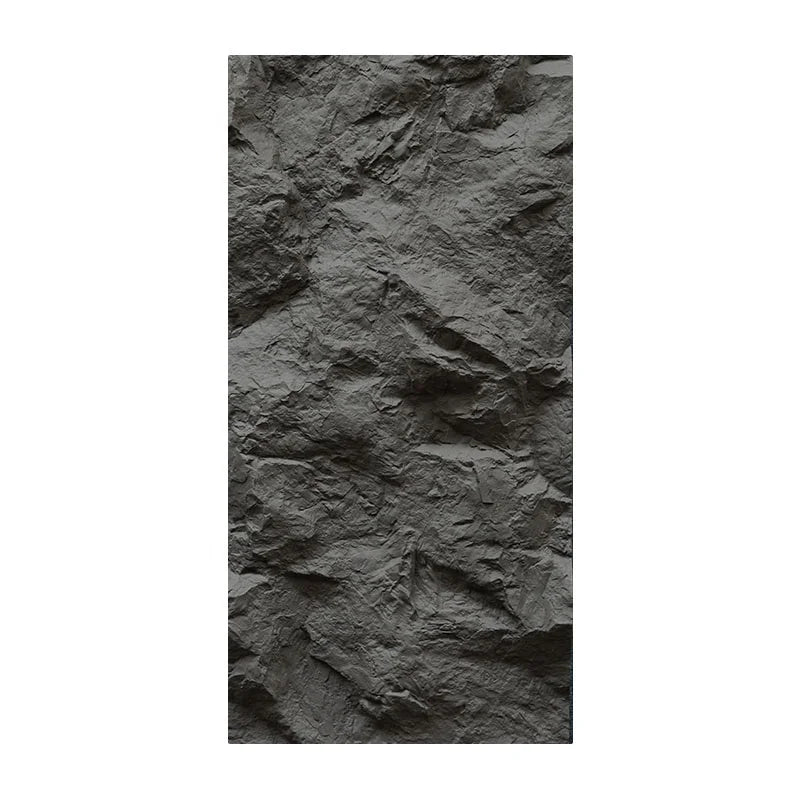 Modern-Style Wall Polyurethane Foam Stone Decorative Mountain Rock Veneer Panel Exterior Background Wall Piedra De Pu Stone