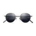 Hot Sale Classic round Sunglasses for Ladies Retro Acetate Frame with Gold Silver Metal Polarized Lenses Tac Material Glasses
