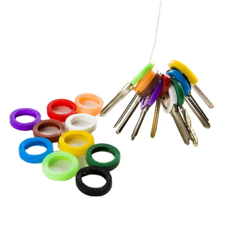 Wholesale Soft Rubber Key Cover/silicone Identification Cover/colorful Key Cover Skeleton Cap