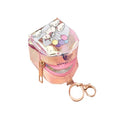 Mini  TPU Coin Purse Wallet Cartoon Unicorn Women Girl Zipper PVC Coin Purse With Keyring