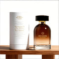 Custom Logo 30ml 50ml 100ml Luxury Empty Perfume Oil Bottle Packaging Unique Glass Cylindrical Amber Perfume Bottle with Box
