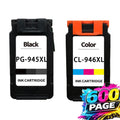 ChipRise Stock Portable Ink Cartridges PG945 CL946 for Canon Pixma TS3490/TS3491/TS3492/4590/4595/4690/4695 Ink Cartridges