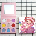 Private Label High Pigment Magnetic Palette With Mirror Custom Eyeshadow Palette