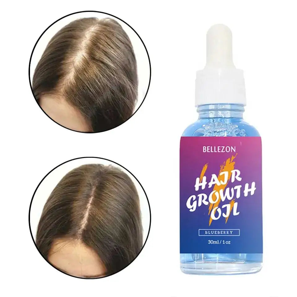 Bellezon Private Label African Natural Organic Vitamins Argan Oil Hair Growth Oil Serum Drops