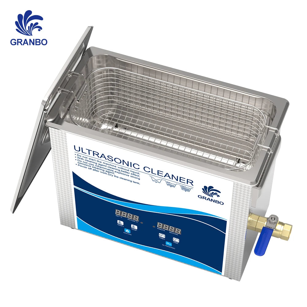 6.5L Ultrasonic Cleaning Machine Digital Portable Ultrasonic Washing Machine for Dental Ultrasonic Jewelry Cleaner