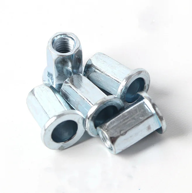 M3 M4 M5 M6 M8 M10 Hexagon Head Rivnuts Insert Rivet Nuts Through Hole Rivnut Insert Nutsert 1/4" 3/8" 5/16" for Sheet Plate