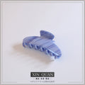 New Twill Acetic Acid Clip Fashion Simple Shark Clip Hairpin Colorful Pattern Girls Hair Accessories Ins the Same Style