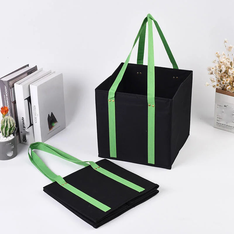 Hot Selling Reusable Waterproof Folding Reusable Box Grocery Tote Bags Large Premium Quality Heavy Duty Tote Bag