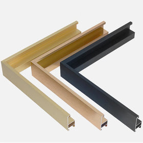 Foshan Wholesale Custom Aluminum Alloy Frame Moulding Profile for Picture Photo Mirror Frames Painting Poster Home Decoration
