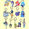 PVC Kawaii Keychain Cartoon Character Toy Manufacturer of Rubber Key Chains
