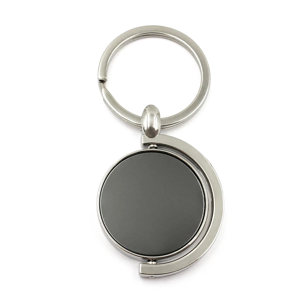 Wholesale Make Your Own Logo Zinc Alloy Key Ring Enamel Key Chain Custom Metal Keychains Engraved Keyring With Laser Logo