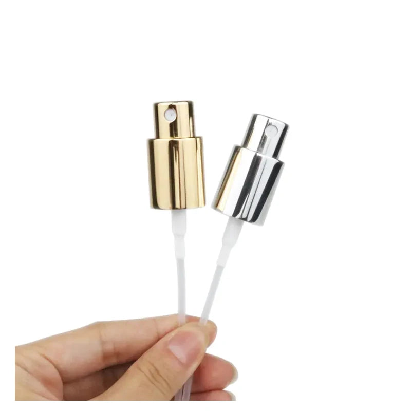 18/415 Atomizer Perfume Fine Mist Sprayer Over Cap and Aluminum Gold Metal for Yara Lattafa Perfume Atomizer Mist Sprayer