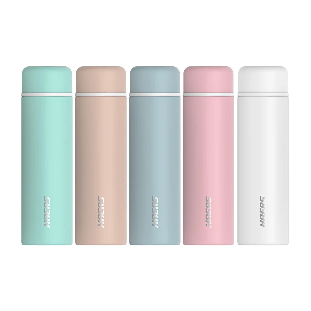 Haers Vacuum Insulated Stainless Steel Water Bottle Pocket Tumbler