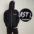 YinQu Full Zip Hoodies Heavyweight French Terry High Quality Cotton Fleece Full Zip up Hoodie Custom Embroidered Hoodie Zip up