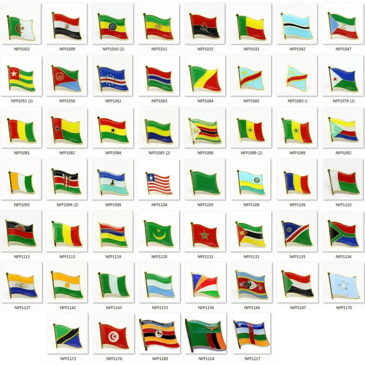 Enamel Crystal Waving African Flagline Lapel Pins Flags Brooch Pin Clothes Scarf Bag Hat Flag Brooches Jewelry for Friend
