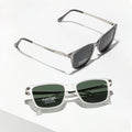Fashion Sunglasses Women Outdoor Sun Shade Driving Sun Glasses TAC Lenses Retro TR90 Square Metal Frame Polarized Sunglasses Men