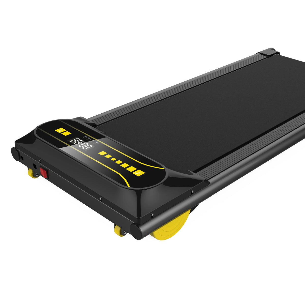 Ready to Ship USA Electric Walking Pad Desk Portable Foldable Mini Treadmill Remote Control 2.25HP Motor LED Display 12 Programs