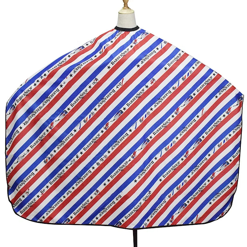Vintage Nylon Whole Covered Shawl Haircut Barber Apron Hair Cutting Cover High Quality YUNTESI 135*145cm