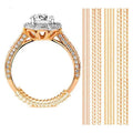 Ring Size Adjuster Accessories Adjustable Invisible Rubber Pad Ring Size Adjuster for Loose Rings