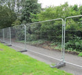 Heras Fencing 3.5m X 2m Hot Dip Galvanized Round Top Temporary Fencing Panel