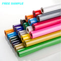 Pvc PU Heat Transfer Vinyl Htv Sample Easy to Cut Weed Guangyintong HTV Vinyl for Heat Transfer Vinyl Transfer Film