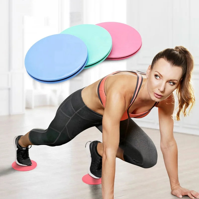 Wholesale EVA Abdominal & Core Work Out Slider Exercise Gliding Discs Thick Foam Pad Pink Waterproof Eco-Friendly