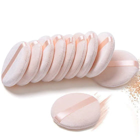 Round Makeup Sponges Cosmetics Tools Soft Velvet Powder Puff Blender Sponges Facial Foundation Puffs Make up Accessories