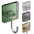 Self Adhesive Wall Hook Strong Without Drilling Coat Bag Bathroom Door Kitchen Towel Hanger Hooks Home Storage Accessories