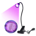 NEW Portable Manicure Multifunctional Ultra Violet Curing Lamp Clip 10W 395nm Nail UV Curing Lamp With Gooseneck