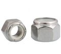 Inch 1/4 3/8 5/16 304 Stainless Steel Nylon Insert Lock Nuts