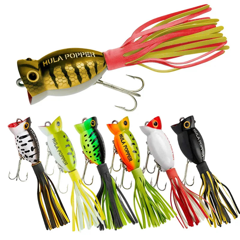 Factory New Arrivals 50mm 11g Hard Abs Plastic Topwater Saltwater Popper Fishing Lure