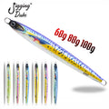 Japan Quality 3D UV Printing 60g/80g/100g Luminous Tuna Mackerel Fishing Metal Jig Coconut Slow Pitch Jigging Lure
