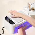 New Arrival Suppliers 180w DUAL HAND USE Pro Cure Dual Light Nail Lamps SALON Sun Uv Led Nail Dryer with Arm Rest