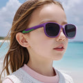 New Fashion S702 Classical Children's Polarized Sunglasses Lightweight Sports Kids Sunglasses with UV400 Protection Tac Lenses