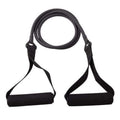 Cheap Heavy Latex Customizable Single Resistance Band Exercise Tube with Comfortable Handles 10-50 Lbs
