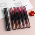 New Design Double Head Liquid Lipstick&Eyeshadow 10 Colors Glitter Eyeliner Metallic Shimmer Eyeshadow Matte Liquid Lipstick