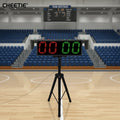 2026 New CHEETIE CP27 Custom Red and Green Football Tripod Mounted Portable Size Substitution Digital Scoreboard