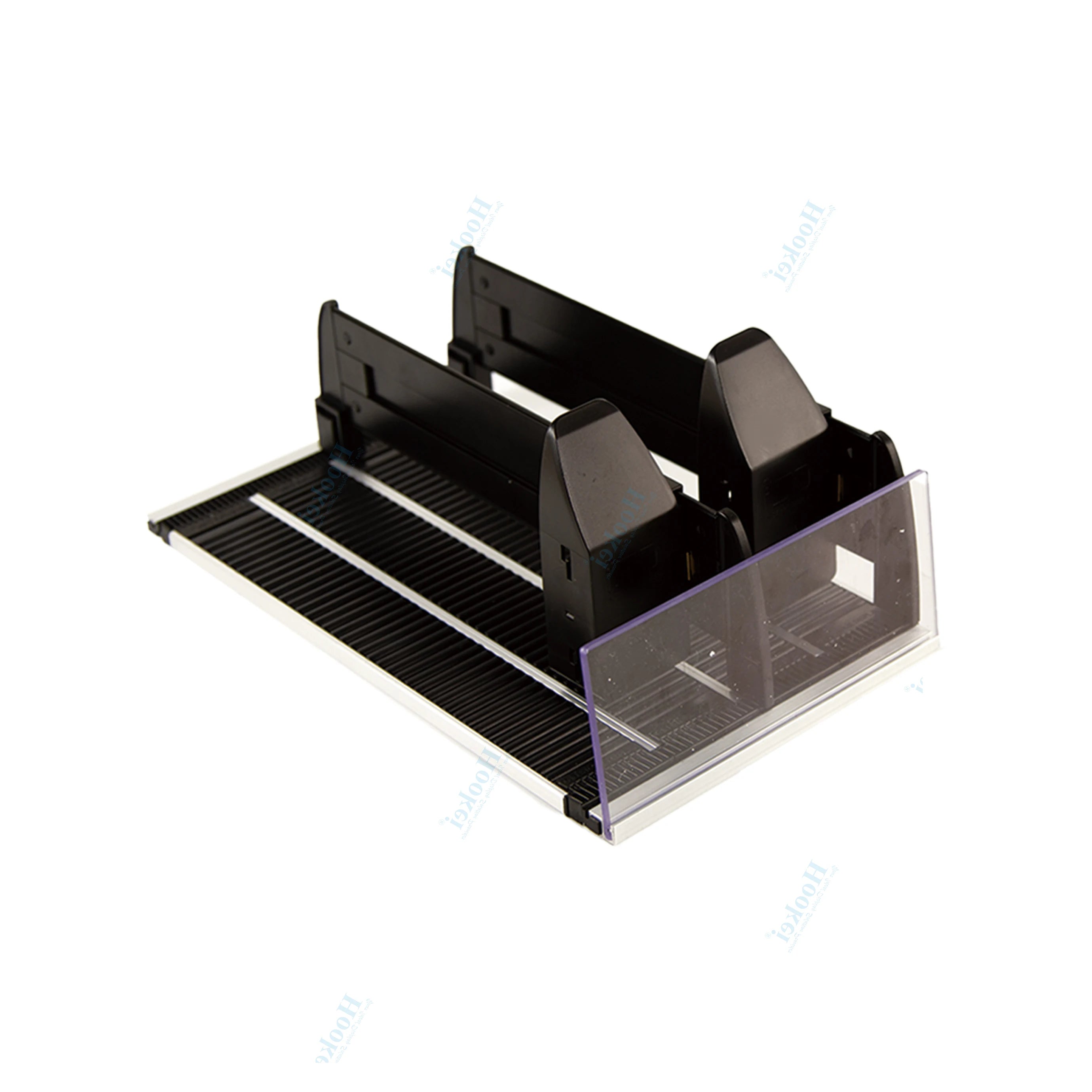 Hookei Supermarket Pusher Divider Cooler Glides Gravity Feed Roller Shelves for Beverage Shelf Roller Shelf