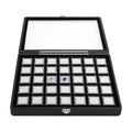 DK21654-35W Gemstone Display Boxes in a Lockable Carry Case High Quality Plastic Diamond Box