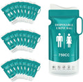 Unisex Emergency Portable Vomit Toilet Bag Disposable Urine Bag for Men and Women for Camping Traffic Jam Travel Use